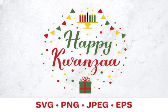Happy Kwanzaa Illustration for Branding and Design Projects