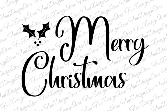 Merry Christmas Illustrations for Digital Selling