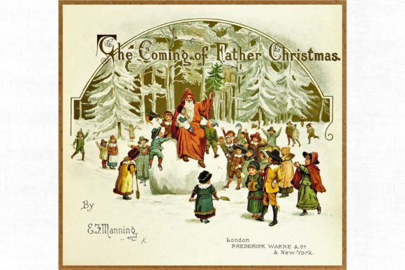 Old Fashioned Christmas 3 Illustrations for Local Branding