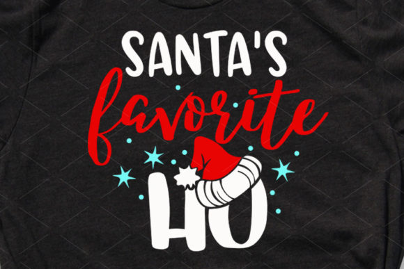 Santa's Favorite HO Christmas Gift Art Illustrations